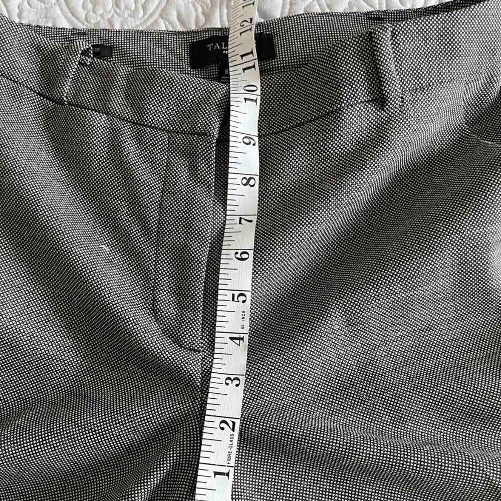 TALBOTS Women"s Gray Dress Pants Sz 8P Stretch Straight Leg size 8P - Picture 9 of 12